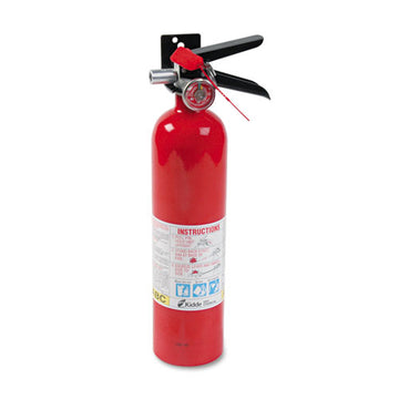 Kidde Proline Pro 2.5 Mp Fire Extinguisher, 1 A, 10 B:c, 100psi, 15h X 3.25 Dia, 2.6lb freeshipping - TVN Wholesale